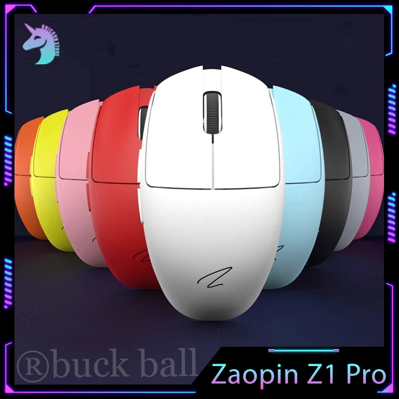 Zaopin Z1 Pro Mouse Wireless Paw3395 24600Dpi Ttc 2.4Ghz Gamer Mouses Leggero Per Pc Mac Accessori Per Laptop Ragazza Mouse Da Gioco