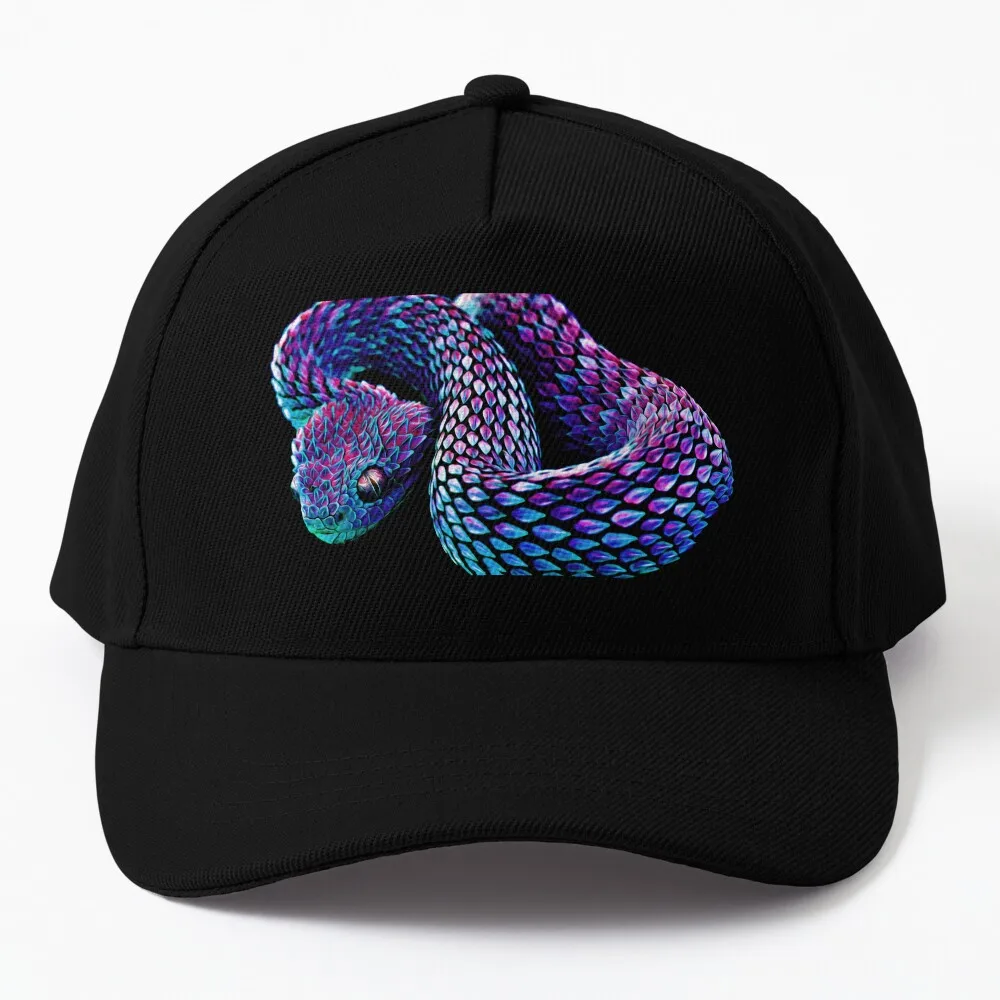 Bush Viper - Atheris Hispida Snake Berretto Da Baseball Berretto Militare Uomo Trucker Hat Uomo Cappello Da Donna