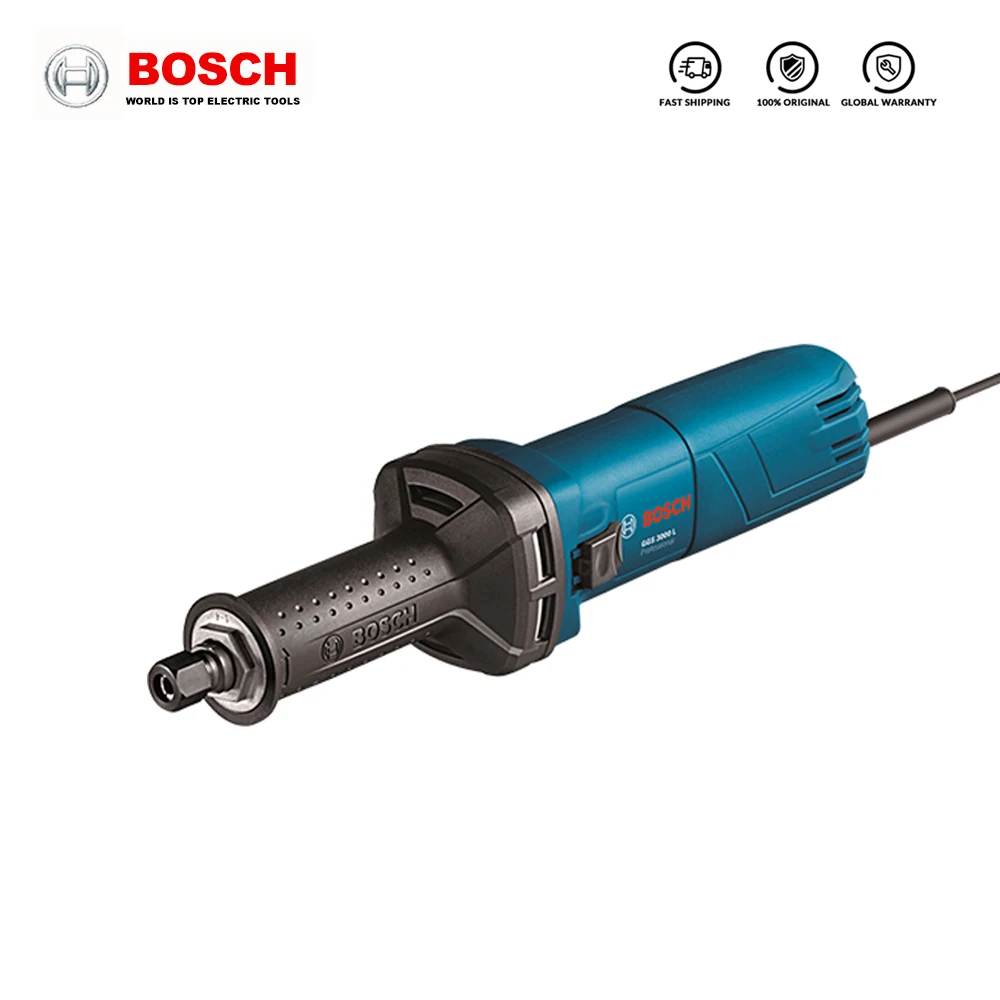 Bosch Ggs 3000L Electric Grinder 850W 28000Rpm/Min Straight Grinder For Metal Or Wood Grinding Polishing  Professional Tools