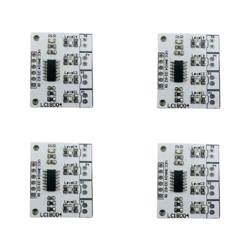 4 Pz Lc1Bd04 Dc 5V 4 Digital Water Liquid Indicatore Di Livello Scheda Controller Modulo Interruttore Sensore Per Arduino Mega Fish Tank