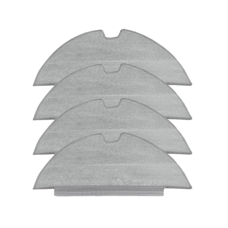 4 Pezzi Stracci Per Eufy Robovac L35 Hybrid/L35 Hybrid Dry And Wet Use Mop Cloths Pad Accessori Per La Pulizia Del Pavimento