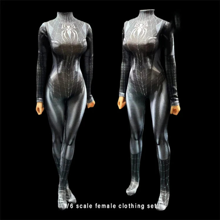 1/6 Set Di Vestiti Cosplay Soldato Femminile Ph Spider Body Model Fit 12 Pollici Tbl Body Toy