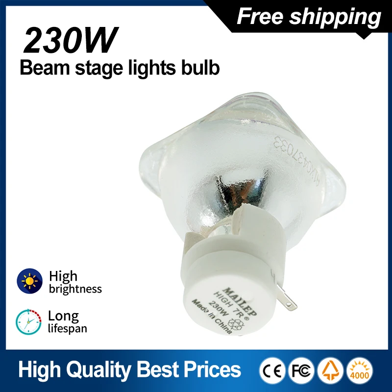 Spedizione Gratuita Ktv Bar Stage Lighting Moving Head Light Super Brightness Lamp 230W Sharpy Cabezas Moviles 7R Beam 230