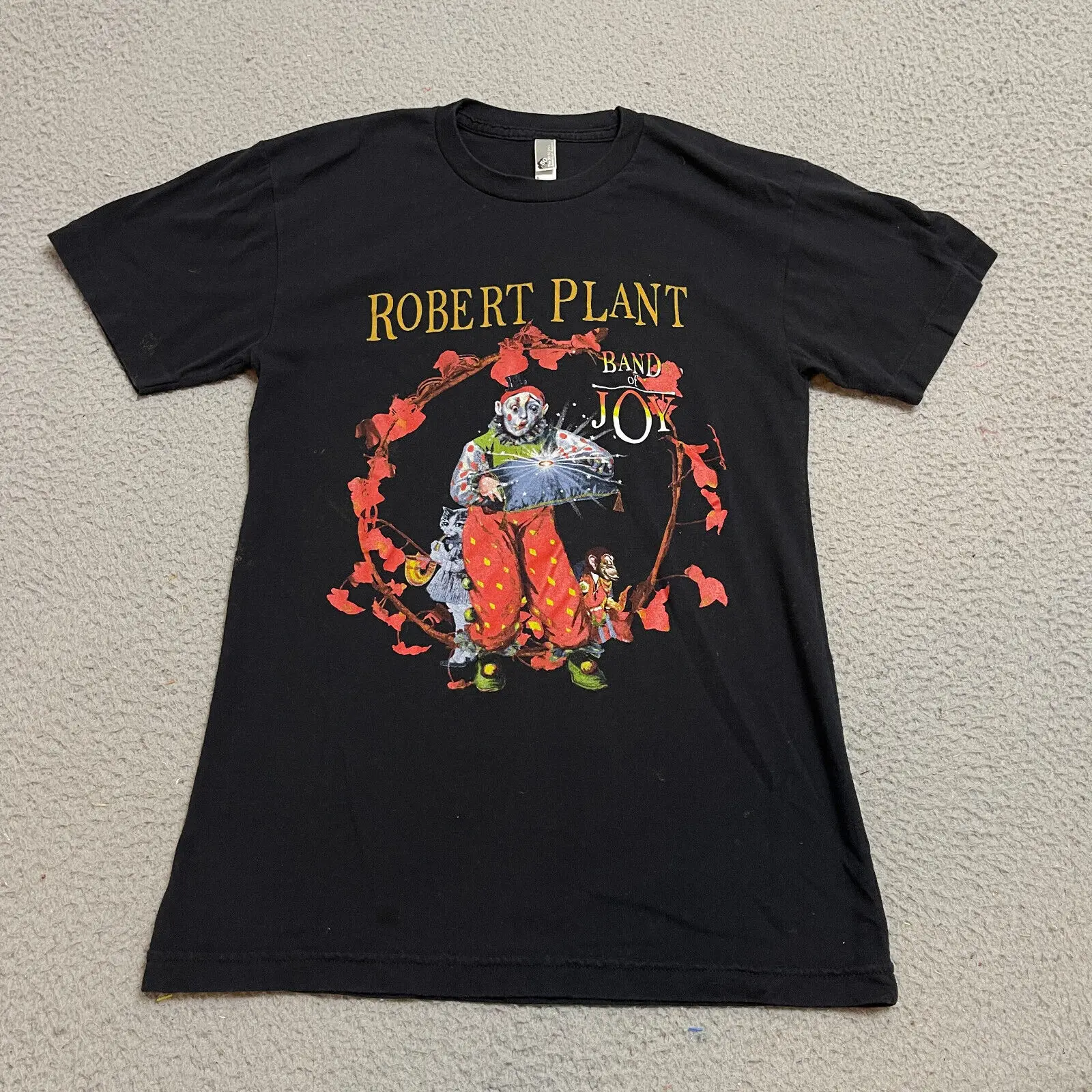Robert Plant Band Of Joy North American Tour 2011 T-Shirt A 2 Lati Medio Piccolo