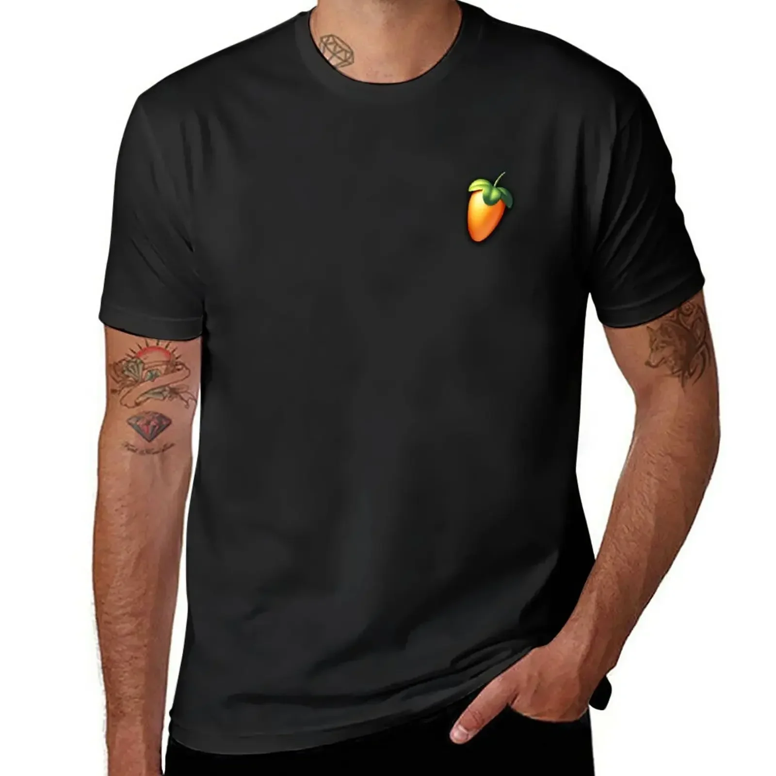 Fl Studio Logo T-Shirt Ragazzi Animal Print New Edition T-Shirt Oversize Da Uomo