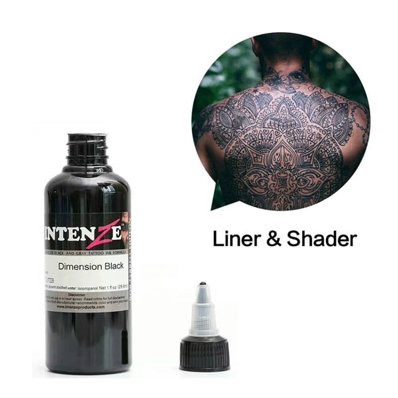 1 Bottiglia 100Ml Body Painting Ink Tattoo Inchiostro Nero Tattoo Paint Trucco Permanente Tattoo Tool Bigen Pigmentacion De Cejas