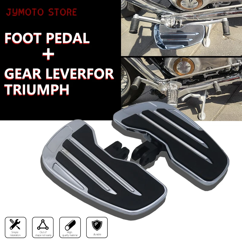 Per Triumph Speedmaster Pedali Moto Pedali Tubo D'Acciaio Aste Aste Parti Moto Per Triumph