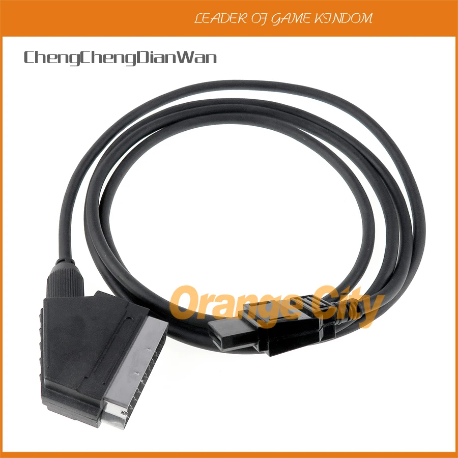 15Pcs 1.8M Rgb Av Scart Cable Cable Rgb Connect Cable Per Nes Scart Audio Video Av Cable Per Nintendo Nes