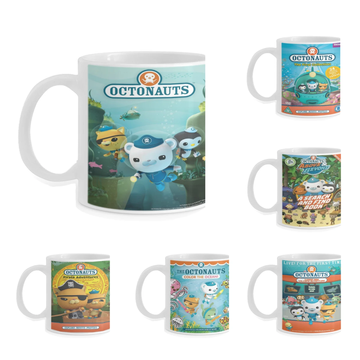 The Ottonauts Tazze Da Caffè In Ceramica Tazza Da Tè Tazze Da Latte Regali Bicchieri Da Caffè Termici