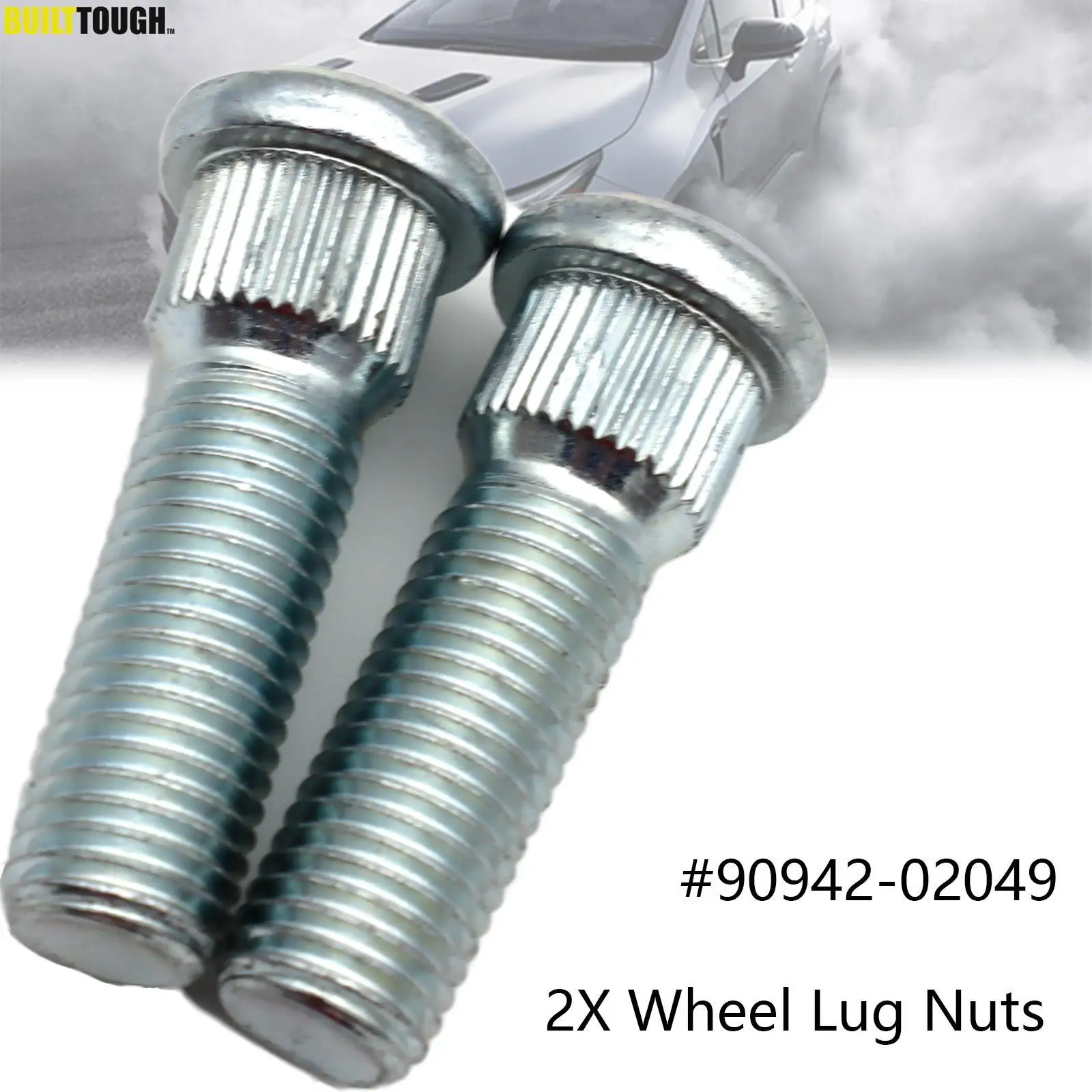 2Pcs Car Wheel Lug Dadi Accessori Auto Per Toyota 4Runner Avalon Camry Corolla Scion Xb Xd Lexus Gx460 90942-02049 90942-02037