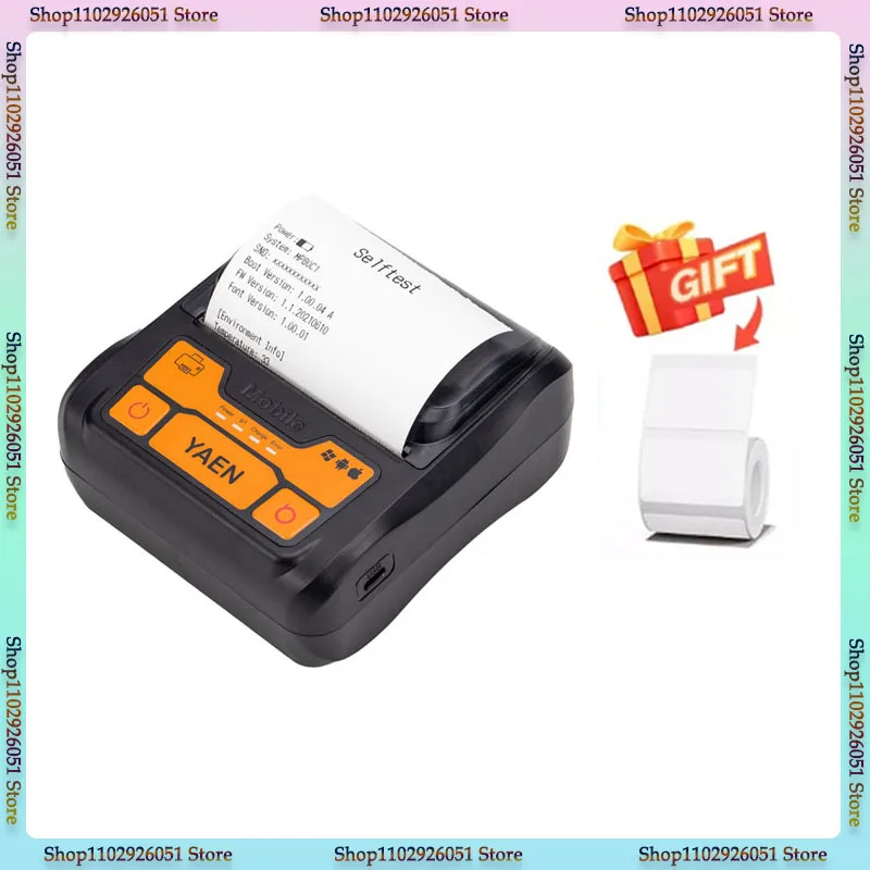 Mini Stampante Esc / Pos Da 80Mm Compatibile Con Gli Insiemi Di Ordini Etichetta Del Prezzo Della Ricevuta Del Computer Bluetooth Portatile Integrato