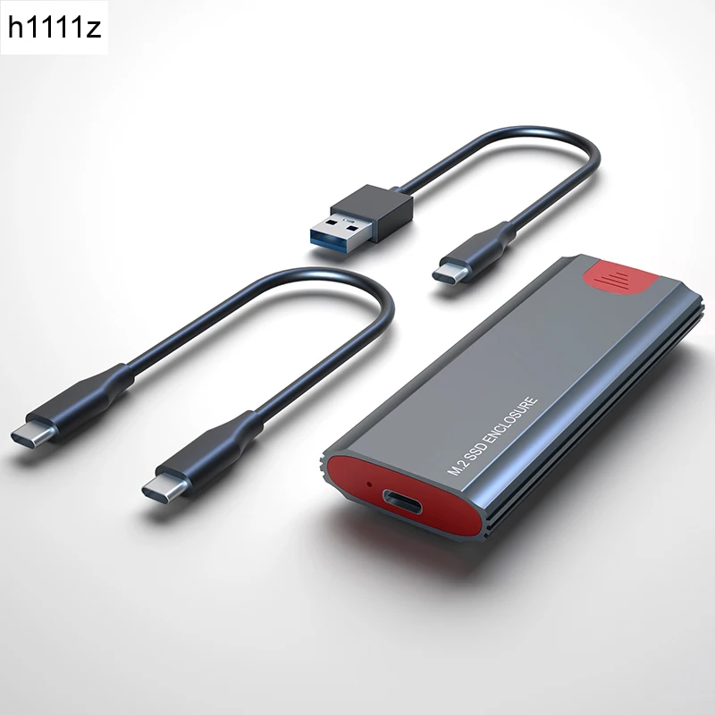 Custodia Nvme Tipo C Custodia Adattatore Usb 3.1 10G Ssd M2 Custodia Esterna Nvme Custodia Ssd Usb Nvme Custodia In Alluminio M.2 Senza Attrezzi