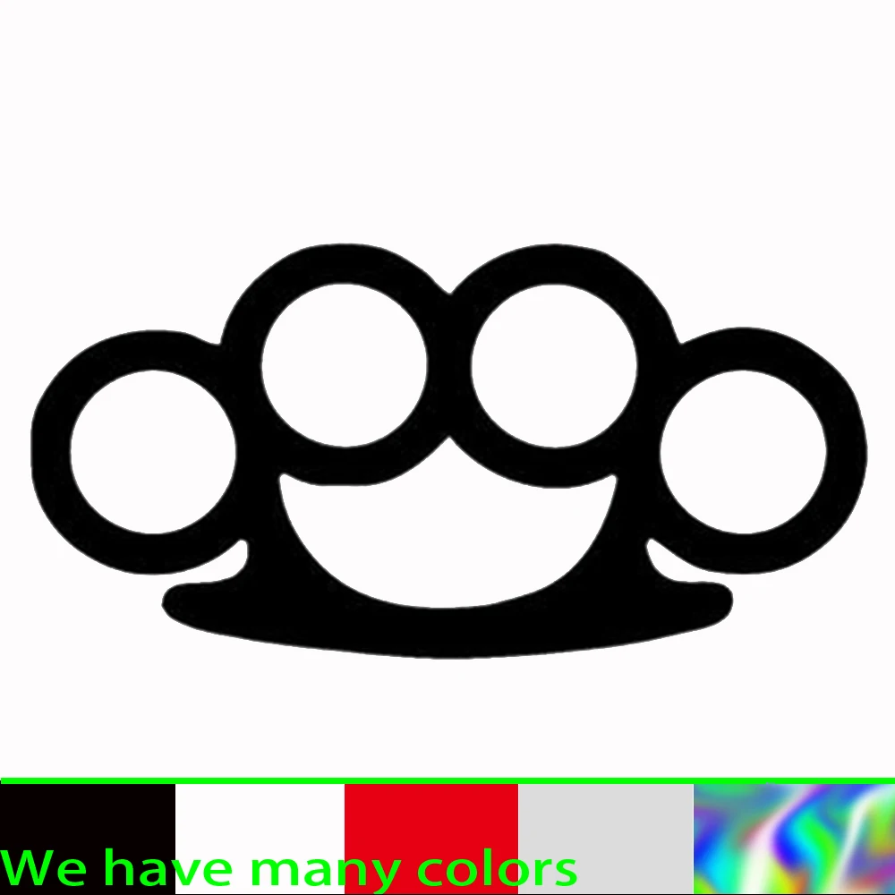 Jpctcover Scratches Waterproof Car Stickers Knuckle Weapons Creative Car Decoration External Accessories Pvc Personalized Decals