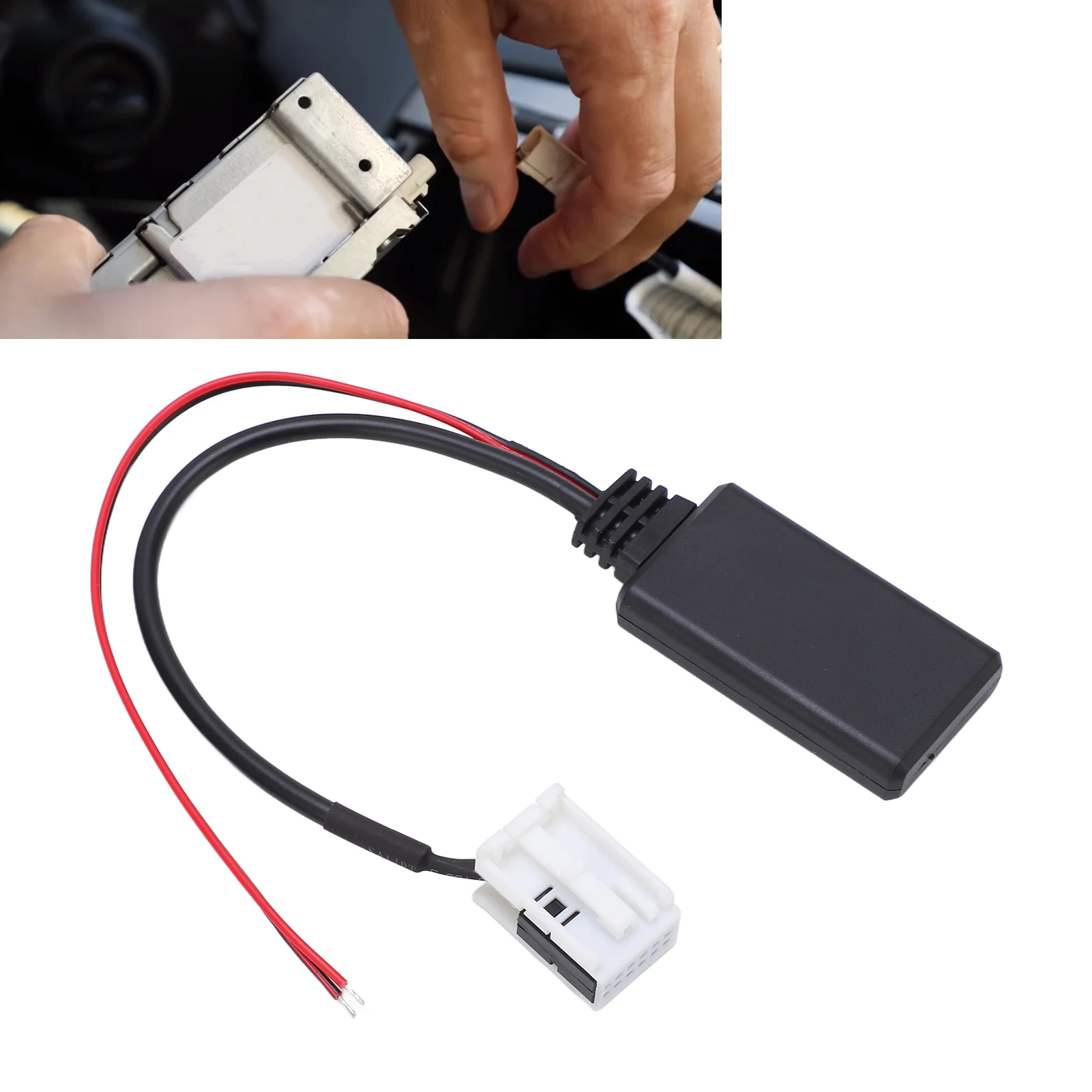 Adattatore Audio Aux Bluetooth Autoradio Rd4 Stereo Aux In Sostituzione Del Cavo Per Citroen C2 C3 C4 C5 C6 C8