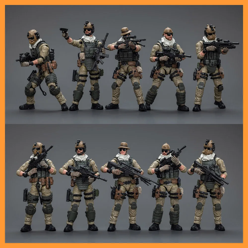 Joytoy Jt9565 Jt9558 Jt9541 Jt9534 Jt9527 1/18 U.S. Army Delta Assault Squad-Support Gunner Breacher Machine Gunner Modello 10.6Cm