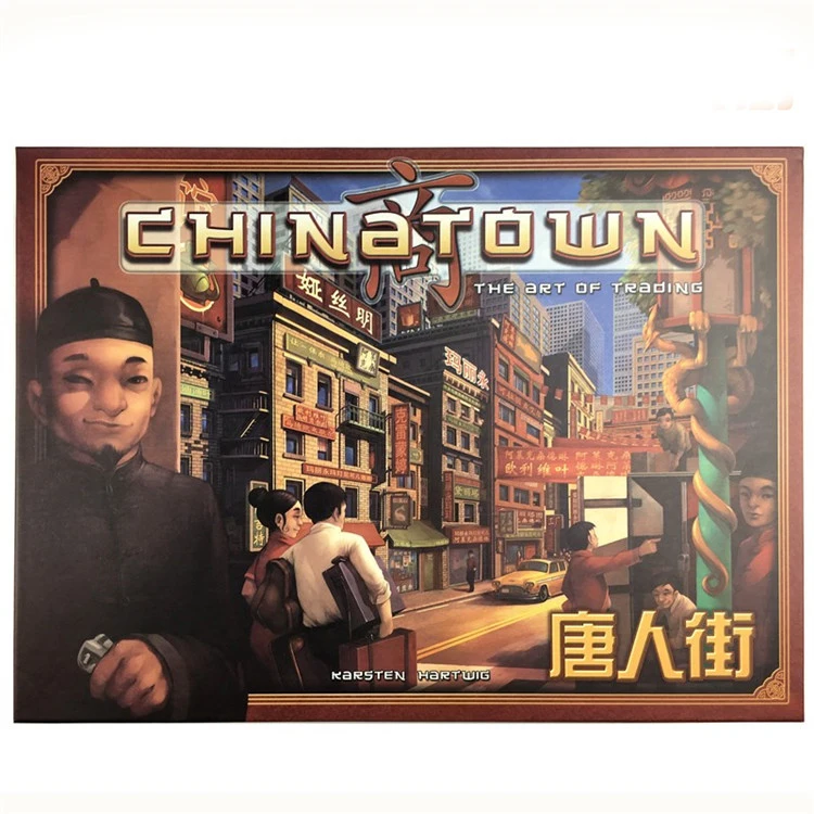 Gioco Da Tavolo China Town Cards Game Negoziazione Tycoon Versione Cinese Business Coaction Game Card