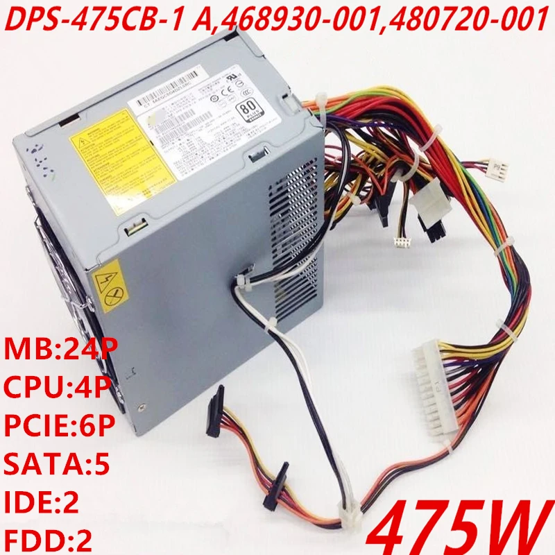Nuovo Alimentatore Originale Per Hp Z400 Xw4600 475W Alimentatore Switching Dps-475Cb-1 A 468930-001 480720-001 Dps-475Cb-1A