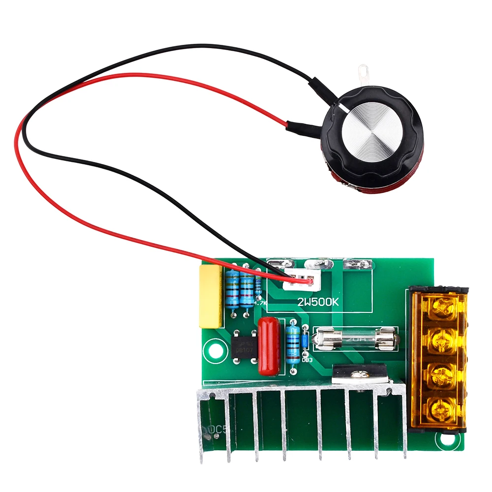 Regolatore Di Tensione Regolatore Di Velocità Del Motore Ca 220V 4000W Scr Regolatore Di Tensione Elettronico Modulo Regolatore Di Tensione Regolare D