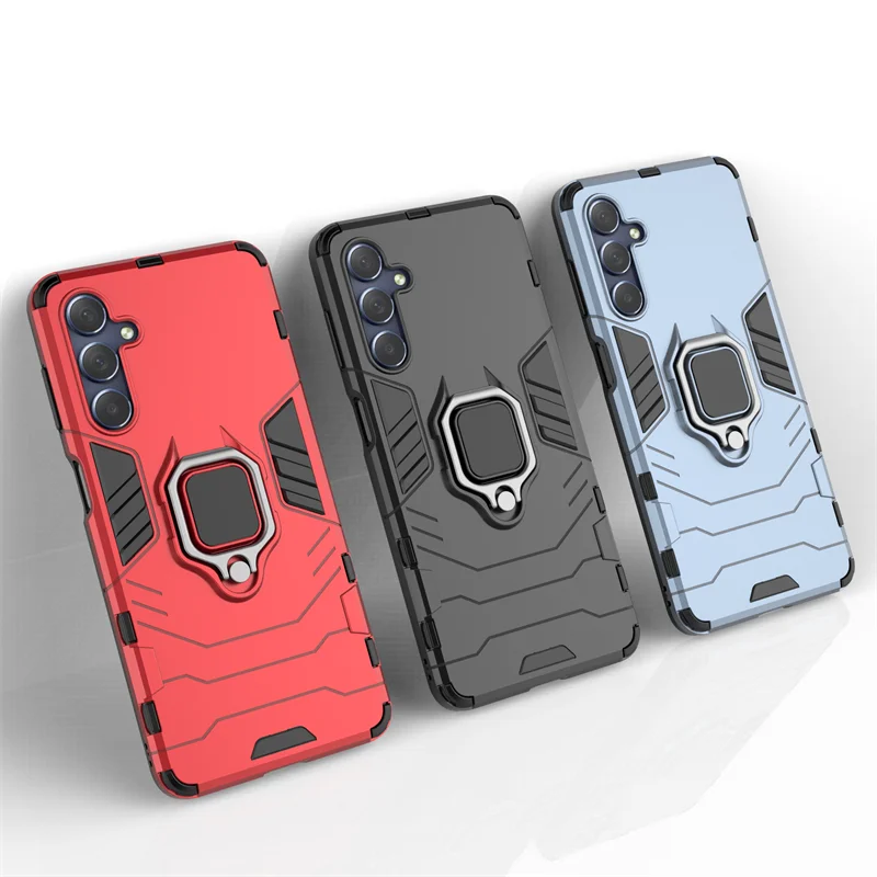 A25 A 25 Custodia Caso Luxury Protect Magnetism Mobile Phone Ring Stand Capa Per Samsung Galaxy A25 A05S A05 A15 Sm-A057M Cover