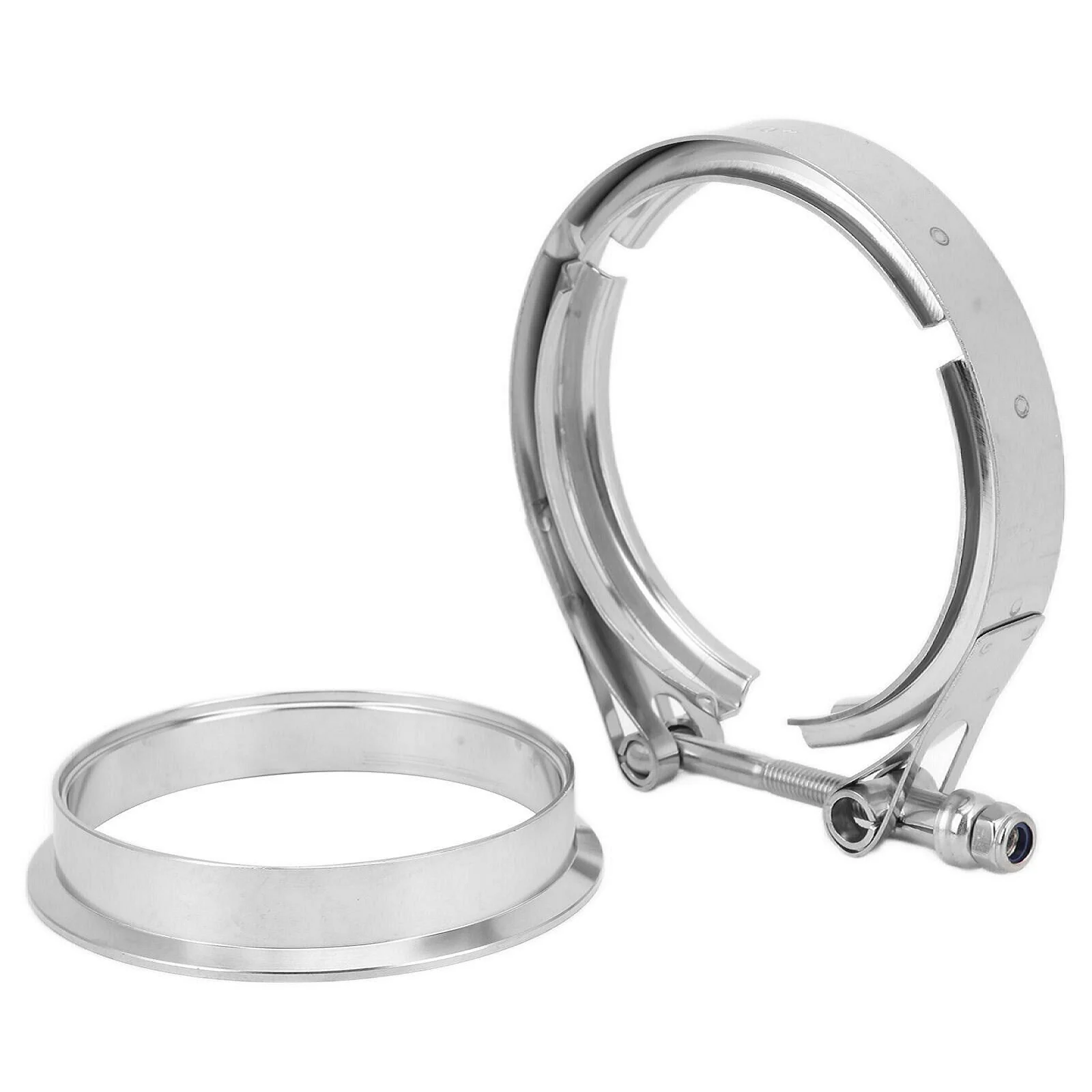 S400 S400Sxe S475 S480 T4 * 117.4Mm Per Borg Warner 4 "Scarico V-Band Downpipe Flangia Morsetto