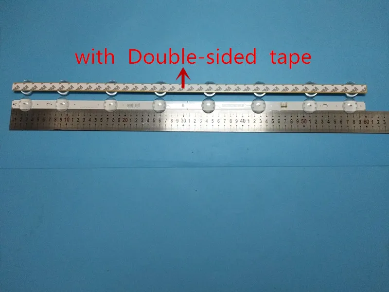 2 Pcs 600 Millimetri 32 Inch Retroilluminazione A Led Strisce Per Lg Tv Ssc-32Lj61-Hd-S 8Led 170224 8-Leds