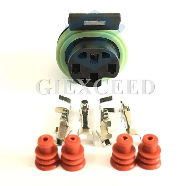 2 Set 4 Pin Starter 12065298 Metri-Pack 150 Connettore Elettrico Femmina Sigillato Presa Per Sensore Di Ossigeno
