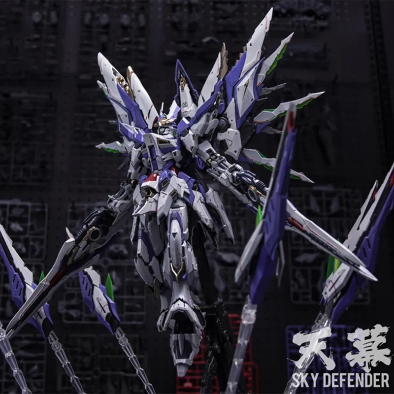 Pre-Vendita Sky Defender Originale Modello Einta Canopy Series Mecha Robot Assembly Kit Giocattolo Assemblaggio Modello Regalo