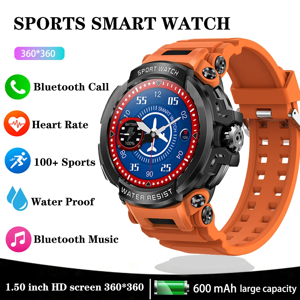 Xiaomi Youpin 600Mah Smart Watches Men Monitoraggio Della Frequenza Cardiaca Bluetooth Call Sports Ftiness Ip68 Accessori Impermeabili Per Le Donne