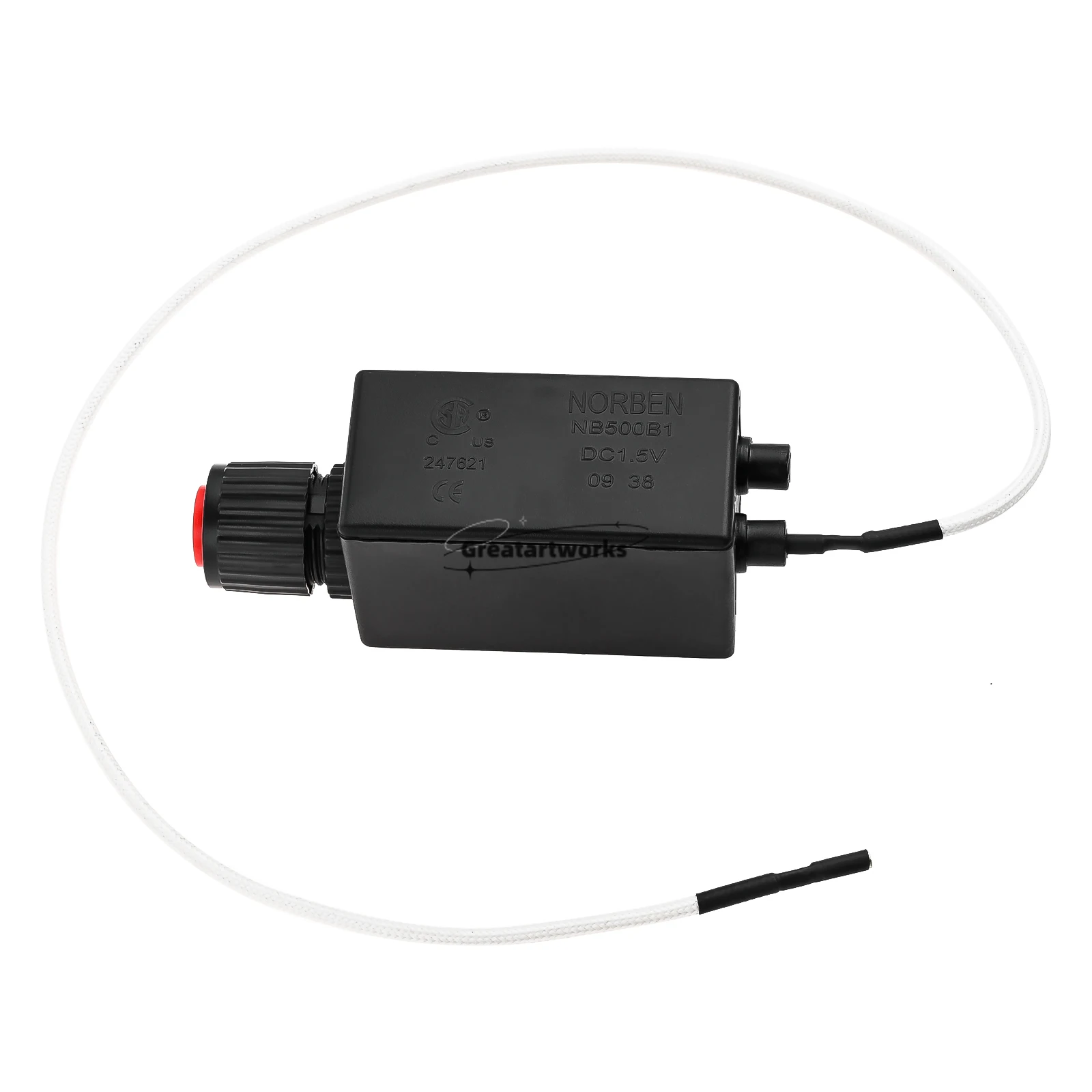 1 Pz Pulsante Elettronico Pluse Accenditore E Filo 500Mm Generatore Di Scintille Per Uniflame Patio Heater Gas Fire Pits 233000 Gwu9209Sp