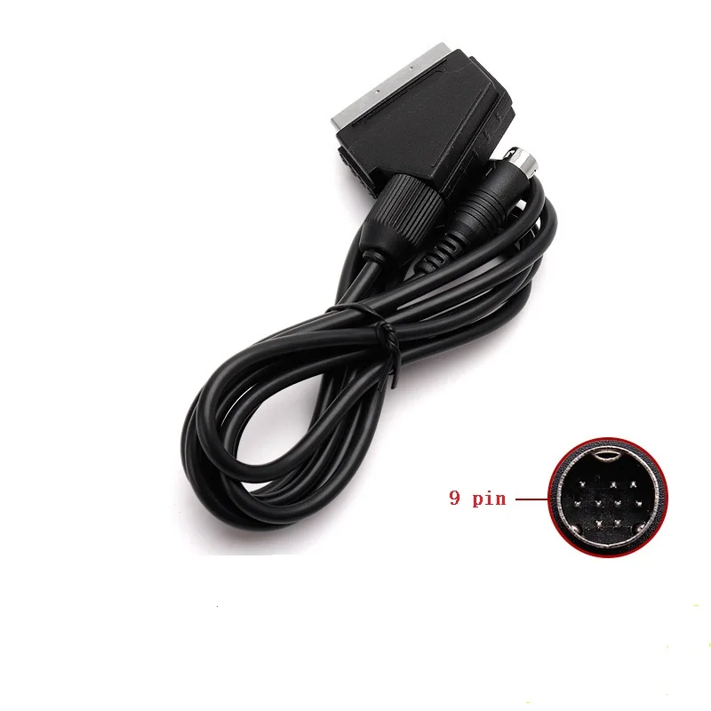 Cavo Rgb Scart Da 10 Pezzi Per Sega Genesis 2 , Mega Drive 2, 32X , Sega Nomad, Cdx