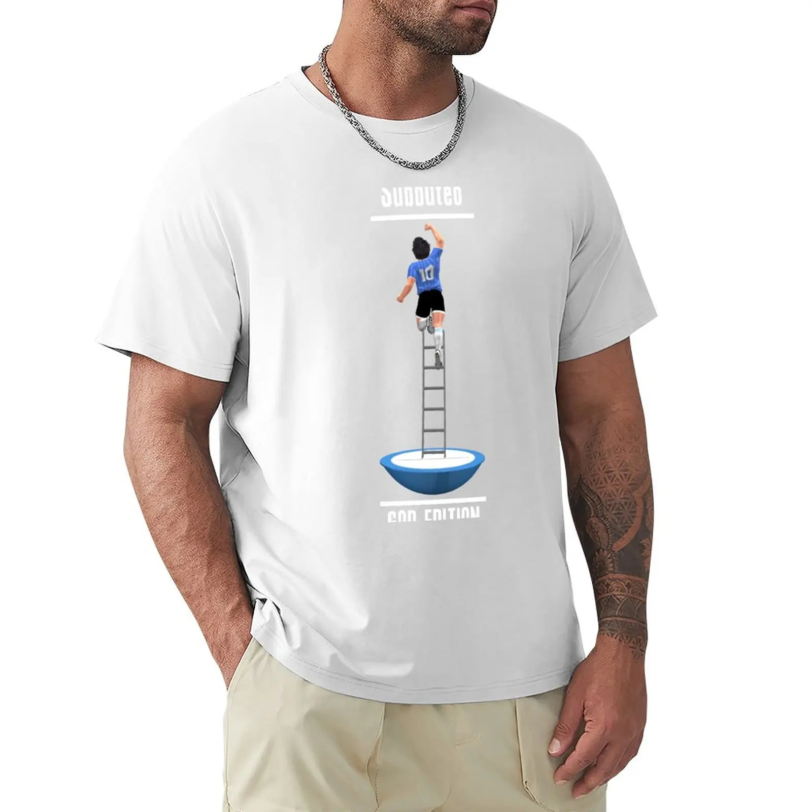 Subbuteo: T-Shirt Hand Of God Edition Abbigliamento Vintage Camicie Graphic Tees Summer Top Clothes For Men