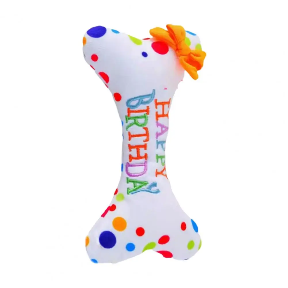 Cane Compleanno Giocattolo Pulizia Dei Denti Cane Torta Giocattolo Cuccioli Torta Di Compleanno Peluche