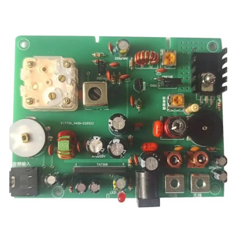Trasmettitore Am Sperimentale Radio 530-1600Khz Trasmettitore A Onde Medie, Kit Di Formazione Scolastica Crystal Radio(B)