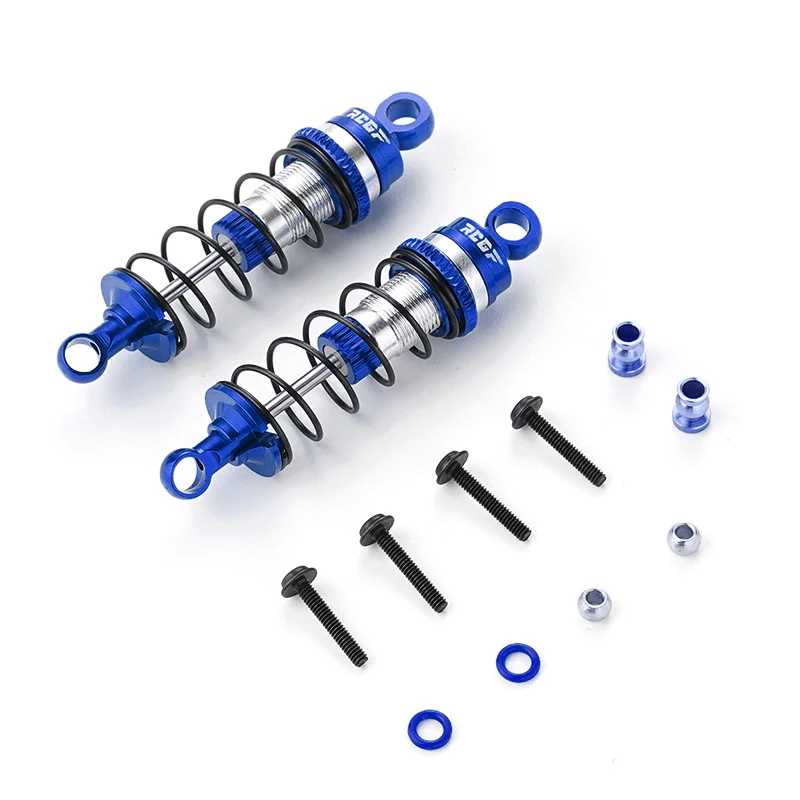 Rcgosfollow Ammortizzatore Anteriore Rc Parte Auto Filettato Rc Ammortizzatore Anteriore Per 1/16 Losi Mini-B Mini-T Fuoristrada Verde