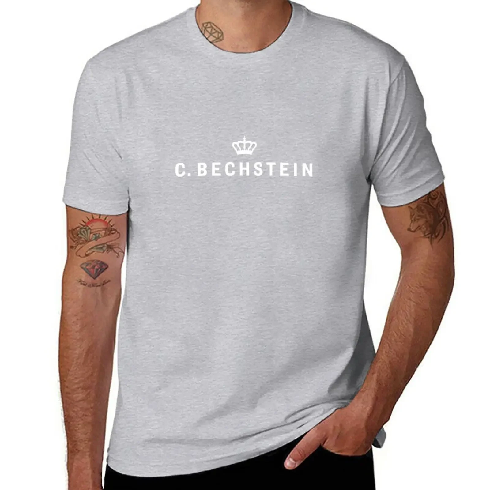 C. Bechstein Pianoforte Ag Tastiere Per Pianoforte Marche T-Shirt Estate Top Vestiti Estivi Vestiti Kawaii Magliette Da Uomo