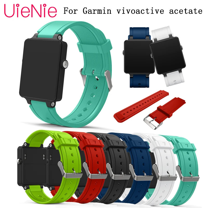 Cinturino Cinturino Cinturino In Silicone Per Garmin Vivoactive Acetato/Approccio S2 S4 Smart Sports Cinturino Accessori Cinturino