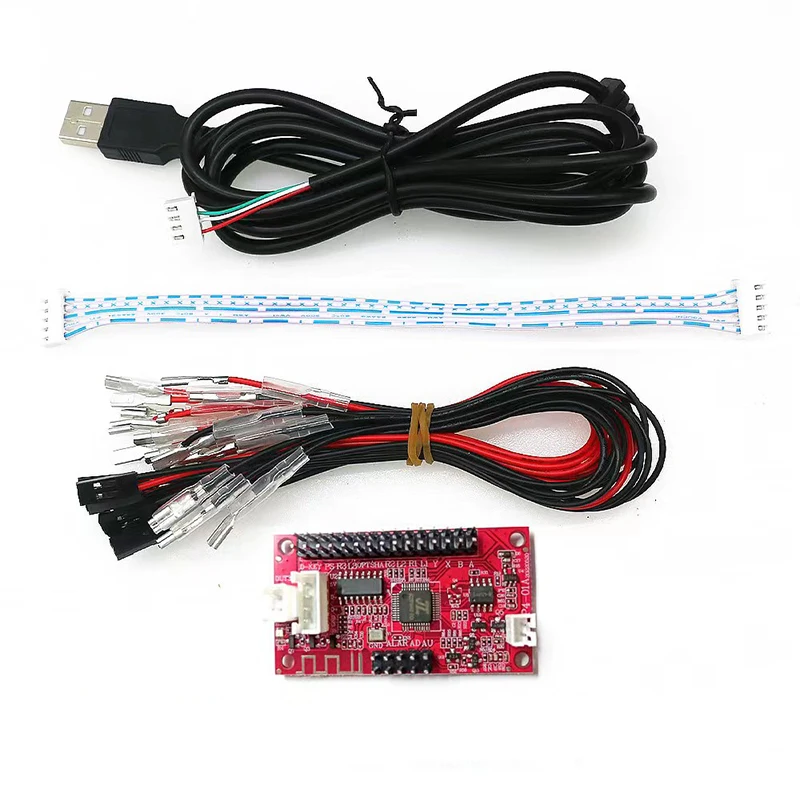 Usb Arcade Zero Delay Joystick Encoder Pcb Board Game Controller Pc Ps3 Ps4 Android Ios Wireless Bluetooth Arcade Usb Encoder