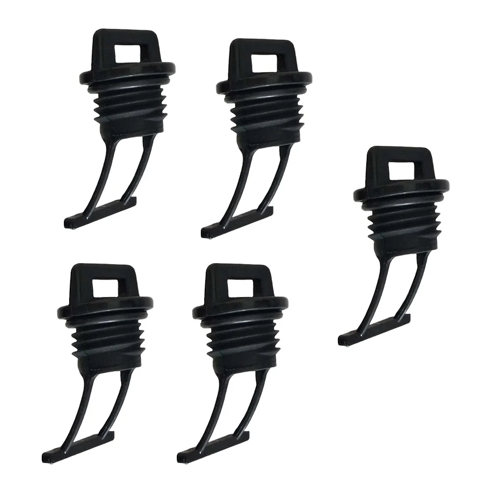 5 Pezzi Kayak Water Hole Plug Accessori Per Barche Marine Yacht Sea Canoe Drain Nylon Scupper