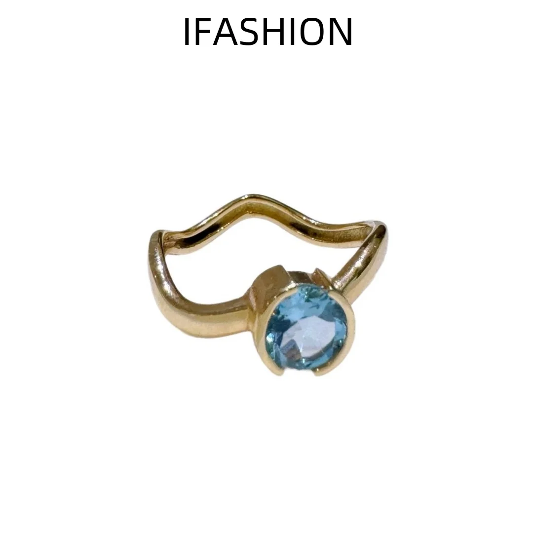 Ifashion Jewelry Princess Sapphire Ruby Anello Di Fidanzamento Per Donna Gemstone Fine Jewelry Regalo Di Nozze