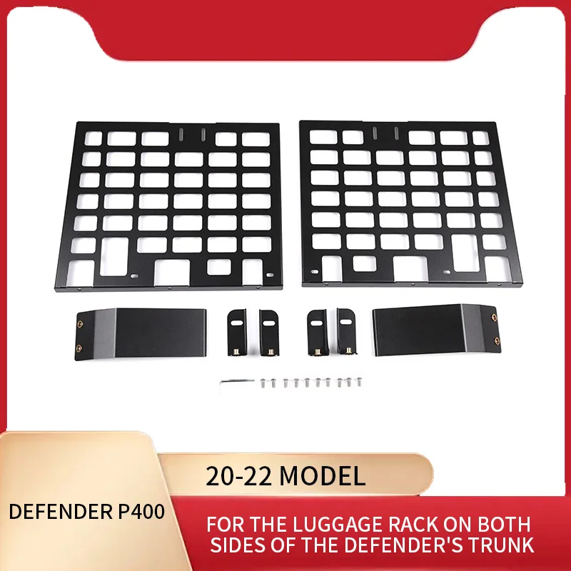 Per Land Rover Portapacchi A Due Lati Per Land Rover Defender Serie P400 Baule A Due Lati Portapacchi In Lega Di Platino
