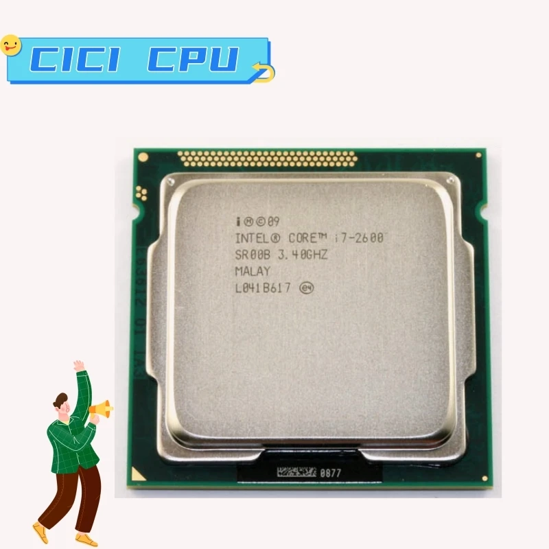 Core I7-2600 I7 2600 3.4Ghz Cpu 8M Lga1155 95W Desktop Quad-Core