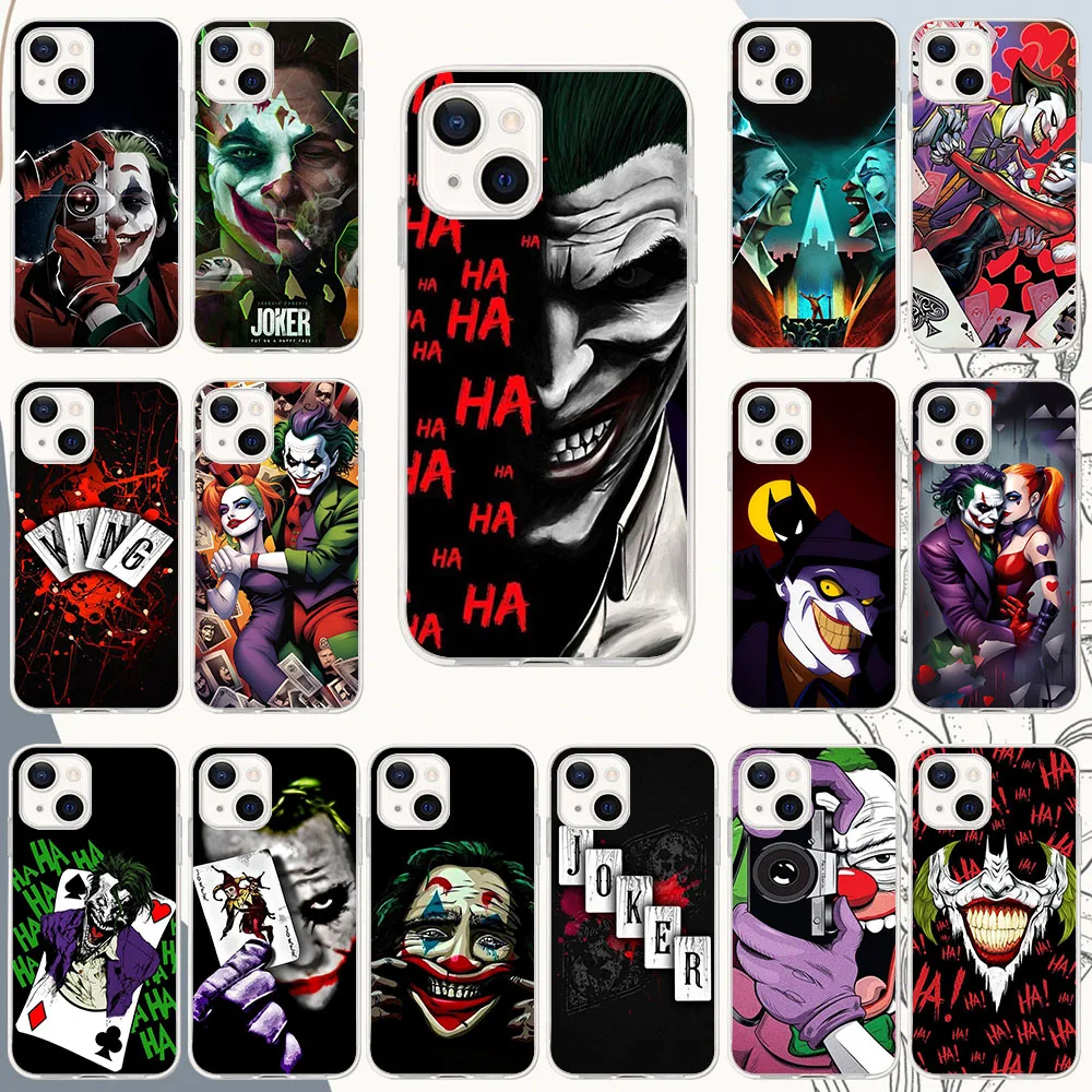 Tr-34 Joker Custodia Morbida Per Moto G5 G5S G8 G9 G10 G Edge 20 30 Neo S30 G40 Fusion Ultra Pro Plus Play Power