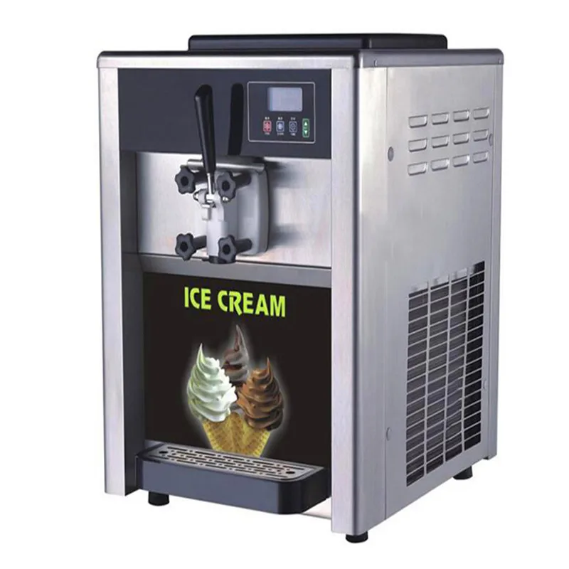 Vendita Calda 1 Sapore Gelatiera Mini Macchina Portatile Per Fare Il Gelato Morbido Per Affari