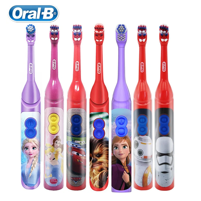 Oral B Kids Spazzolino Elettrico Pro-Health Igiene Dentale Testina Vibrante Per Bambino 3 + Gum Care Spazzolino Da Denti Alimentato A Batteria