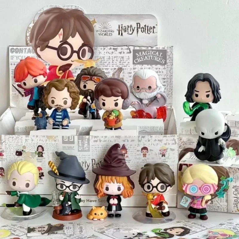 Harri Potte Blind Box Magic World Prop Series Mystery Box Mystery Box Sorpresa Pvc Desk Decoration Giocattoli Regalo Di Natale