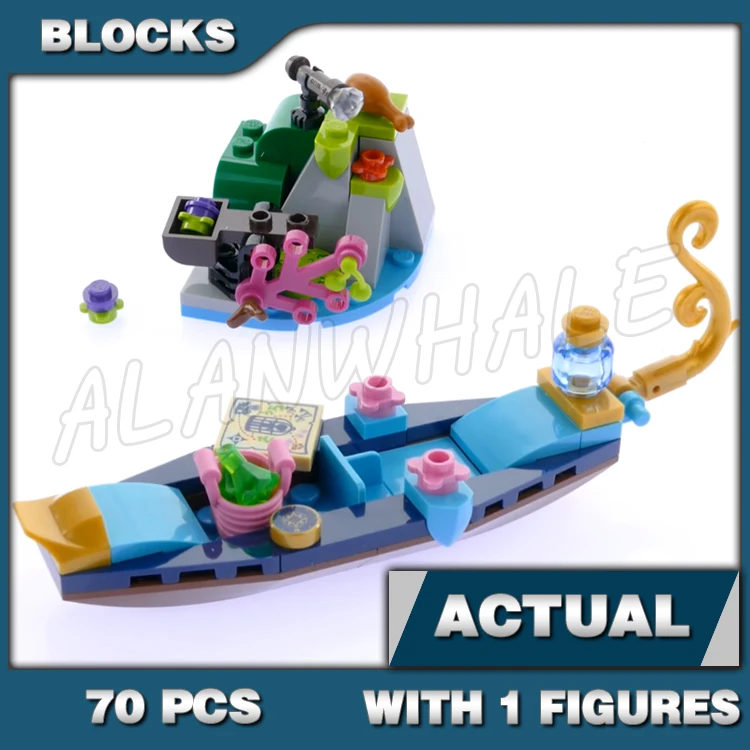 70Pcs Elves Naida Gondola E The Goblin Ladro Elf 10692 Building Blocks Fairy Princess Set Mattoni Compatibili Con Il Modello