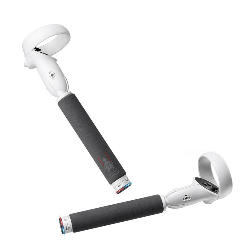 Vr Handle Gamepad Set Grigio Accessori Di Gioco Per Oculus 2 Light Saber Games Extension Grips Stand Per Meta 2 Vr