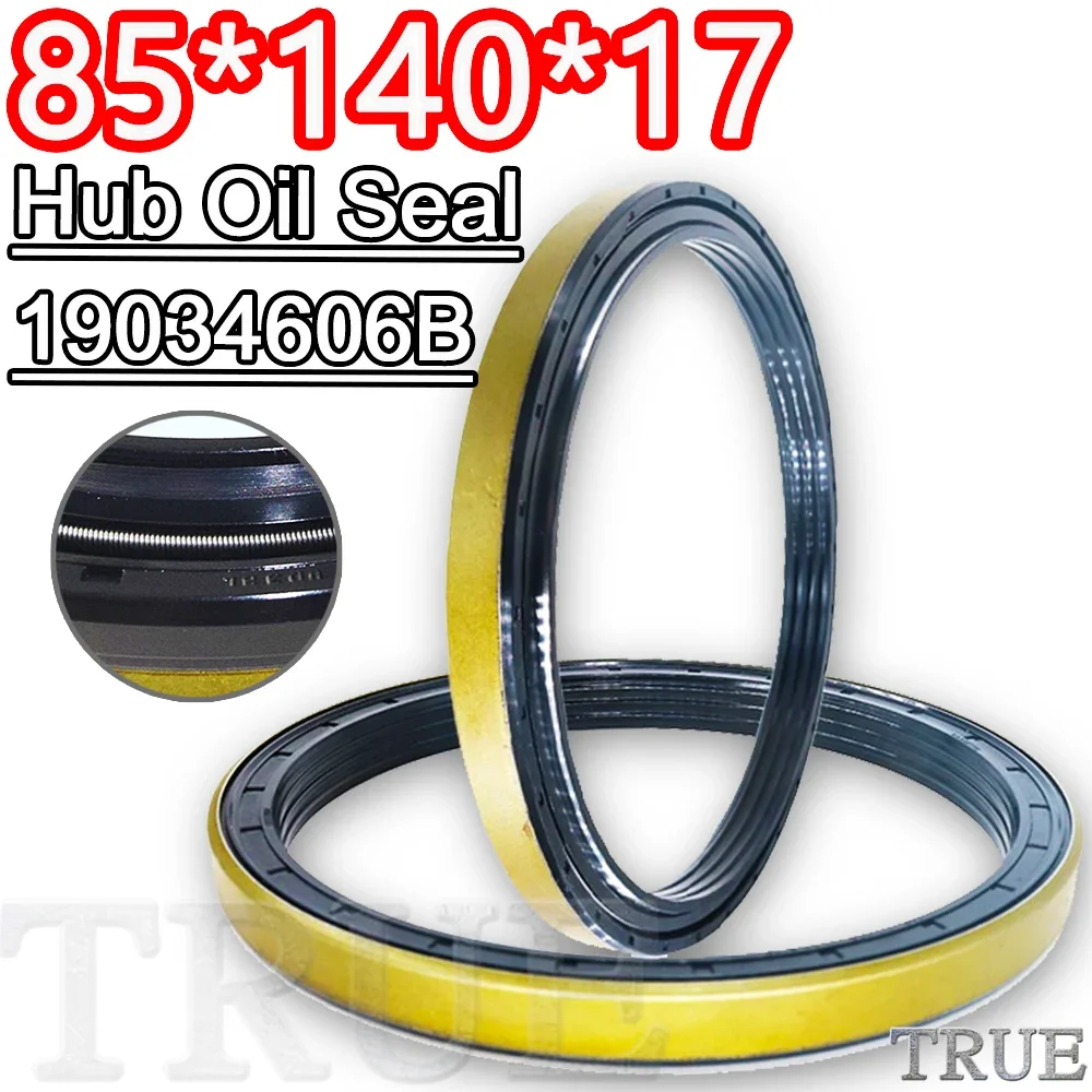 Paraolio Mozzo 85*140*17 Per Trattore Cat 19034606B 85 X140X17 Fkm Combinato Cassetta Cartuccia Di Alta Qualità New Holland Combinata