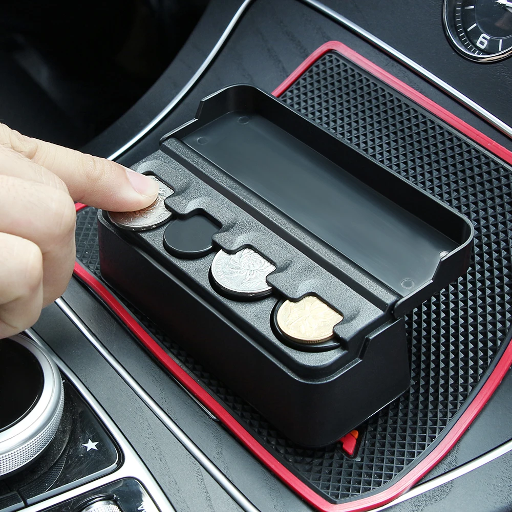 Car Organizer Rolls Plastic Pocket Dash Coins Custodia Portaoggetti Per Yamaha Nvx Nvx155 Xmax Xmax300 Qbix Aerox Jauns 2 Butt