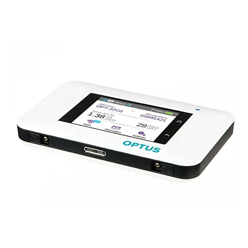 Nuovo Netgear Ac800S Optus Lte Band700/900/1800/2100/2300/2600Mhz Cat9 450Mbps Modem Mifi